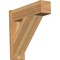 Ekena Millwork Traditional Block Rough Sawn Outlooker, Western Red Cedar, 8"W x 26"D x 26"H OUT08X26X26TRA05RWR - alternate 1